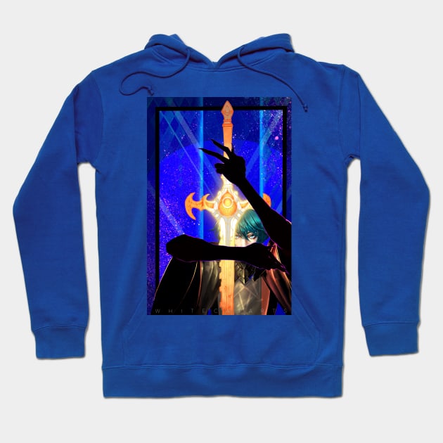 The Bones of the Fallen (Blue Lions) Hoodie by WhiteCatArts 